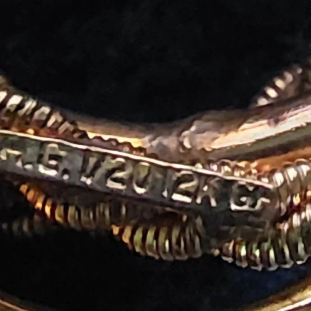 Vintage H.G. Henry Griffith Stacked Circle Brooch 12K GF, Estate Jewelry